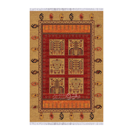 فرش گبه کلکسیون خزان کد DC443B