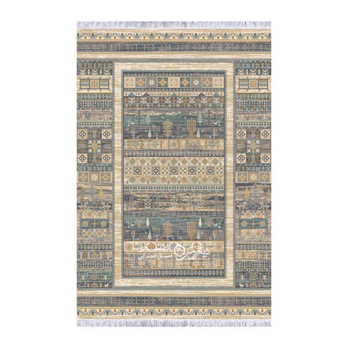 فرش گبه طرح سرو کاشمر کد DC6302
