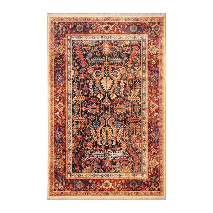 فرش کلاسیک طرح نارنجی کد DC90405
