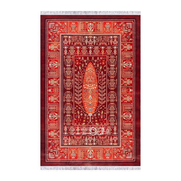 فرش کلاسیک طرح دلیار کد DC4004074