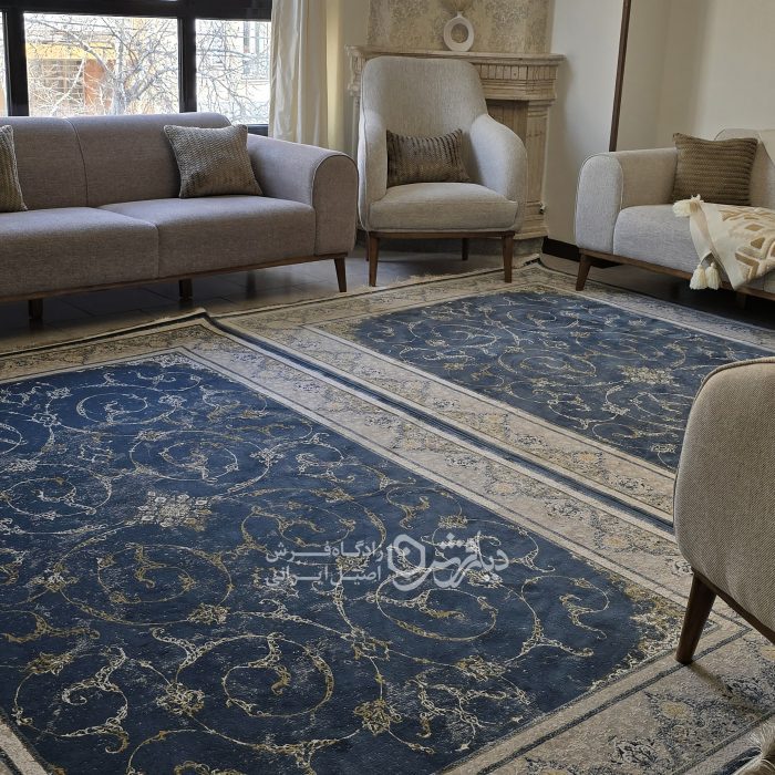 فرش کلاسیک کلکسیون شعله کد DC200313