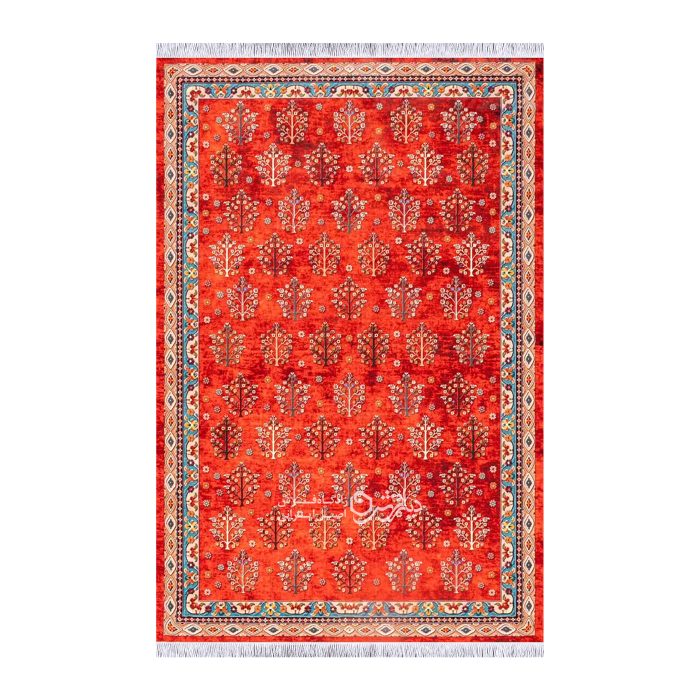 فرش کلاسیک طرح خوشه گندم کد DC250230