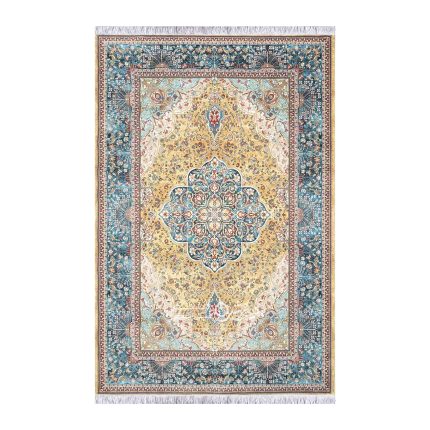فرش کلاسیک طرح نقش جهان کد DC100353
