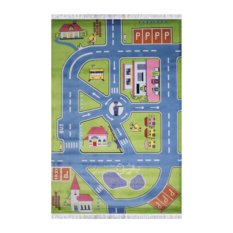 فرش کودک طرح خیابان DC1026