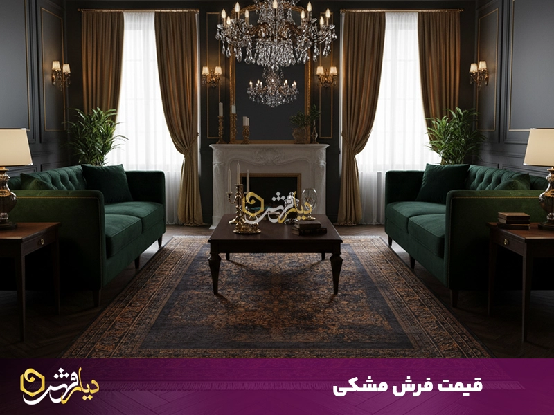 قیمت فرش مشکی